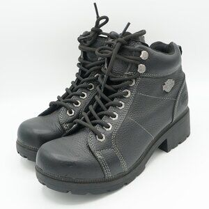 Harley-Davidson Tyler Short Lace-Up Boots Women's Size 8.5M